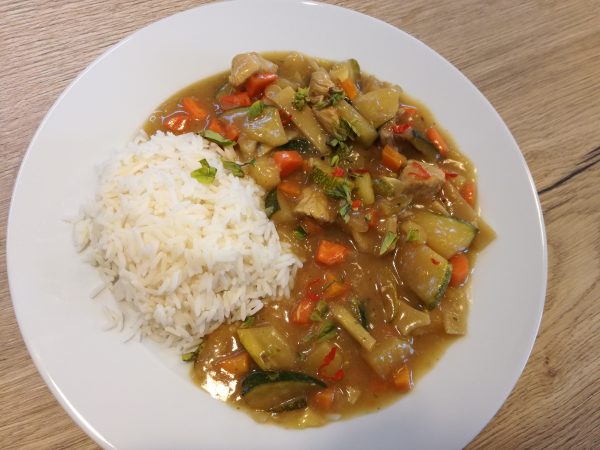 Pute asiatisch mit Sojasauce
